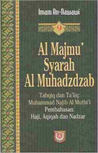Image of Al Majmu' Syarah Al Muhazdzab Jilid 9