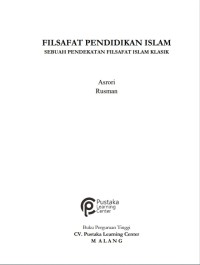 Image of FILSAFAT PENDIDIKAN ISLAM