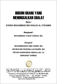 Image of Hukum Orang Yang Meninggalkan Shalat