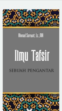 Image of ILMU TAFSIR SEBUAH PENGANTAR