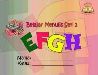 Image of Belajar Menulis Seri 2 – EFGH