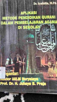 Image of Aplikasi Metode Pendidikan Qur'ani
