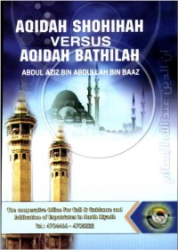 Image of AQIDAH SHOHIHAH VERSUS AQIDAH BATHILAH