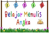 Image of Belajar Menulis Angka