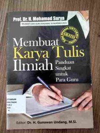 Image of Membuat Karya Tulis Ilmiah