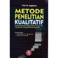 Image of Metode Penelitian Kualitatif