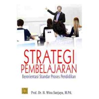 Image of Strategi Pembelajaran Orientasi Standar Proses Pendidikan