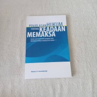Image of Penjelasan Hukum tentang Keadaan Memaksa