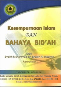 Image of Kesempurnaan Islam & Bahaya Bid'ah
