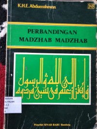 Image of Perbandingan Madzhab Madzhab