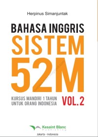 Image of BAHASA INGGRIS SISTEM 52M