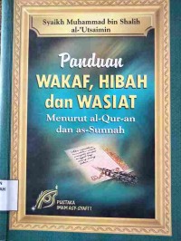 Image of Panduan Wakaf, Hibah dan Wasiat
