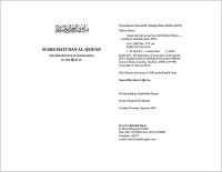 Image of SUARA HATI DAN AL-QUR'AN